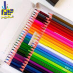 مداد رنگی مقوای kmt