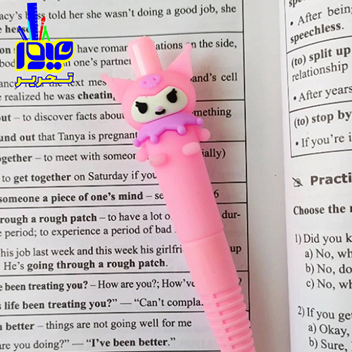 خودکار فشاری مینی فانتزی کرومی