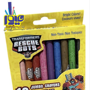 مداد شمعی 12 رنگ